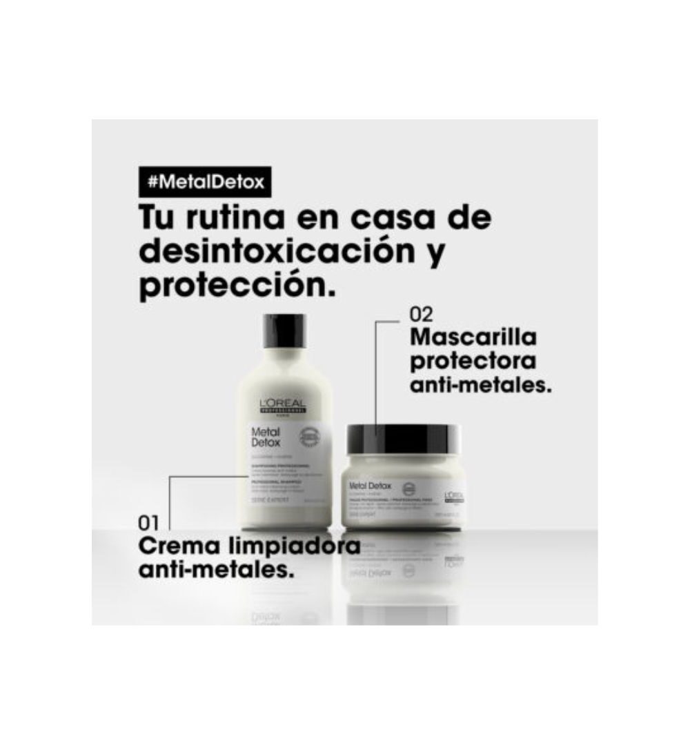Shampoo y mascarilla metal detox
