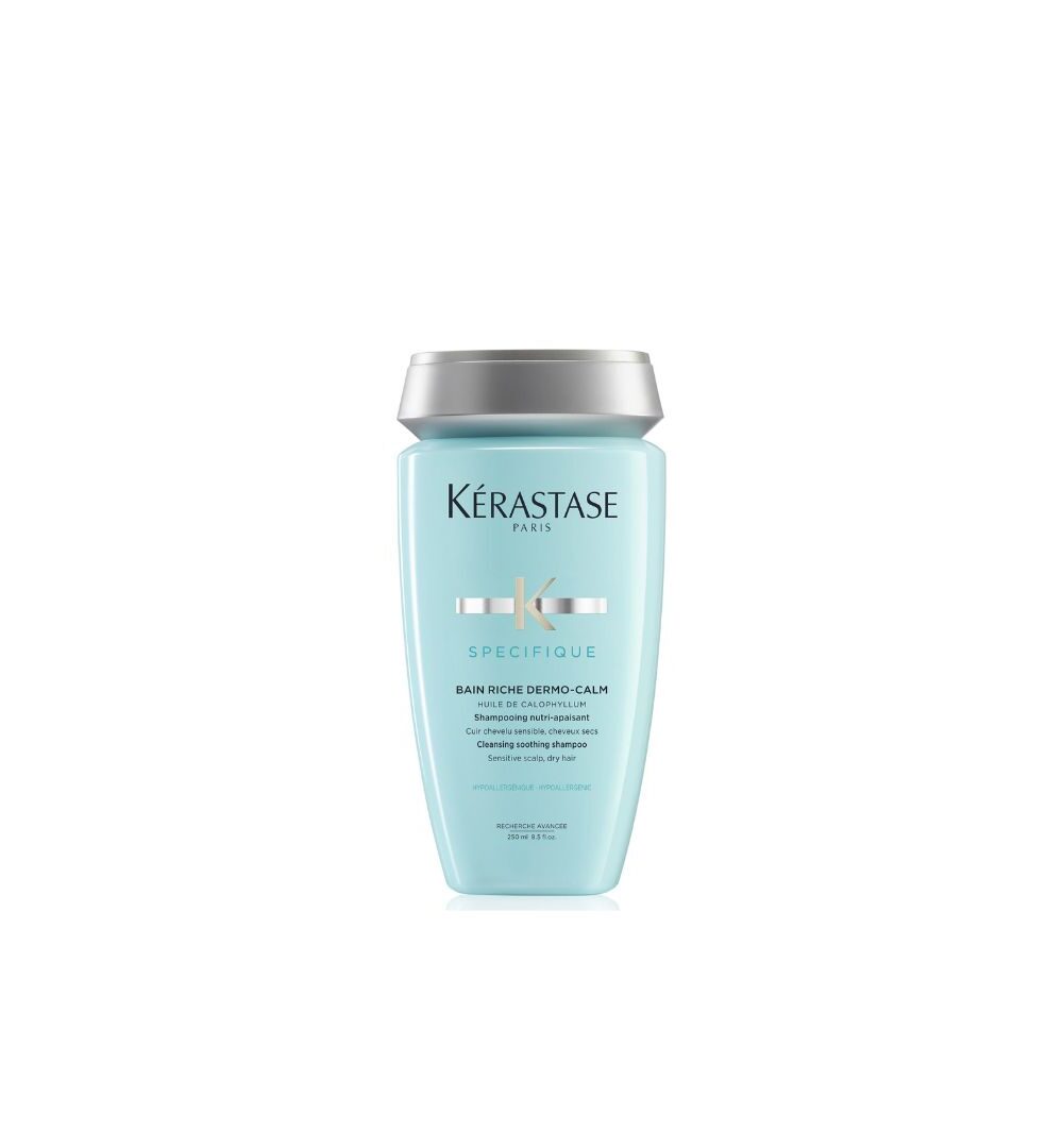 Bain Riche Dermo-Calm: Shampoo 250ml:Cuero cabelludo irritado tendencia seca