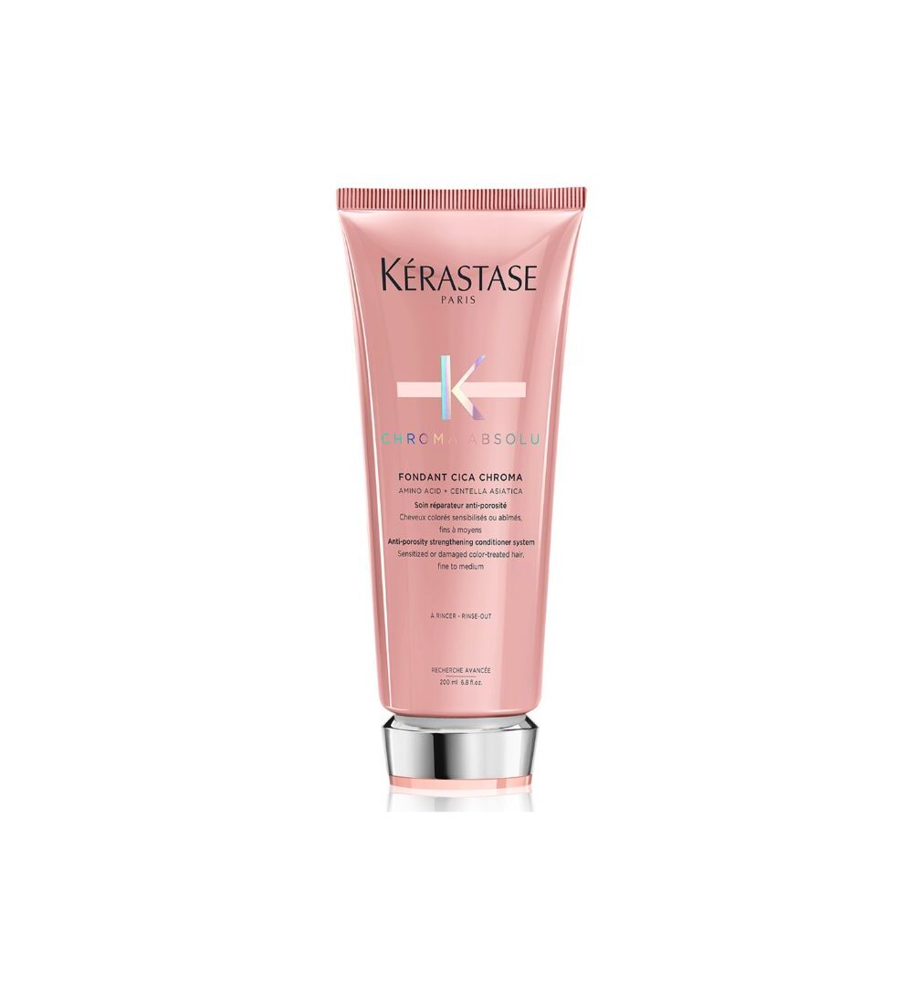 Fondandt Cica Chroma: Tratamiento Fondant Cica Chroma fortificante anti-porosidad para el mantenimiento y protección del color de cabellos de delgados a medios.