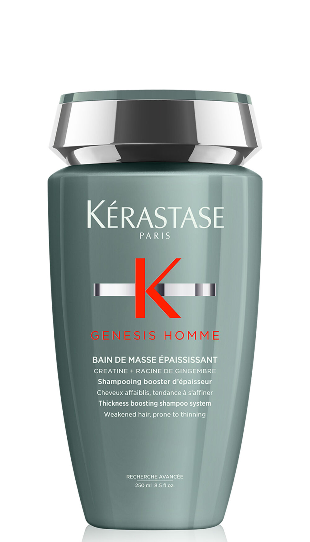 Genesis Home Bain De Massé Épaisissant : Shampoo para caballeros con cabellos debilitados y delgados con tendencia a caída